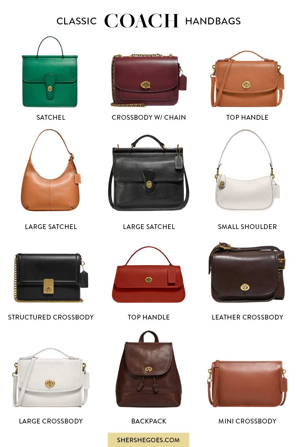 Collectors Guide to Vintage Coach Bags - Yourgreatfinds