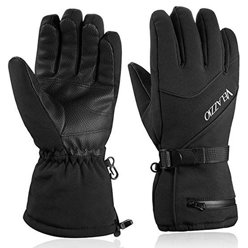 waterproof winter gloves for skiing