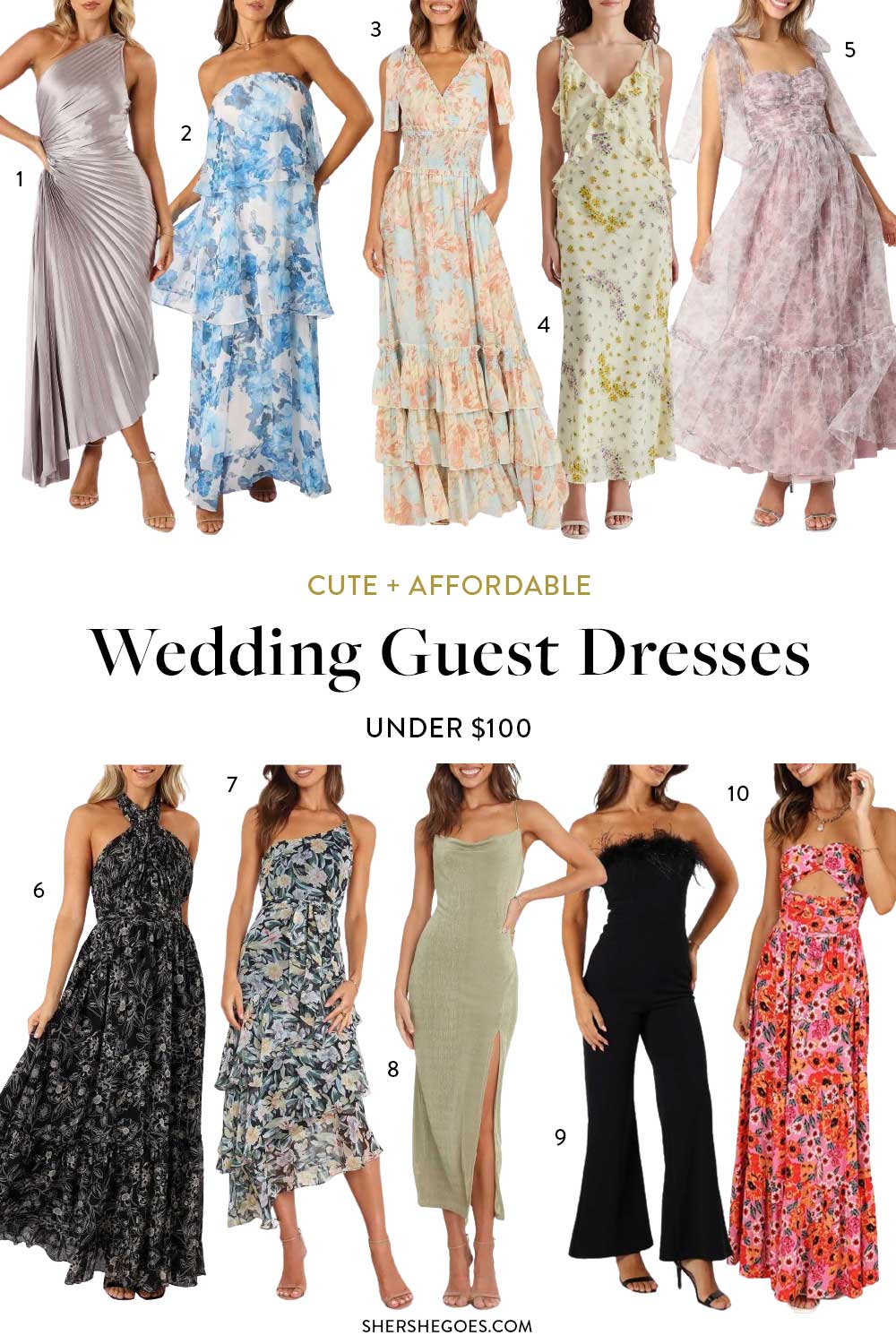 The Best Affordable Wedding Guest Dresses (Under $150!)