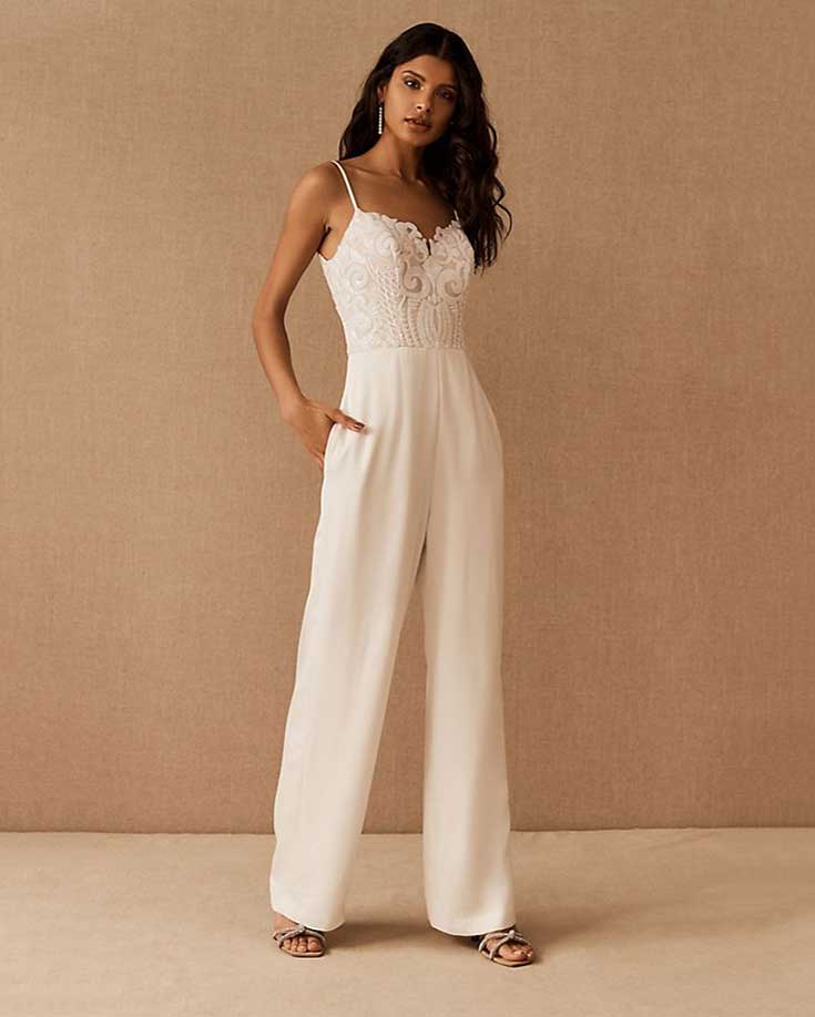 white jumpsuit bhldn