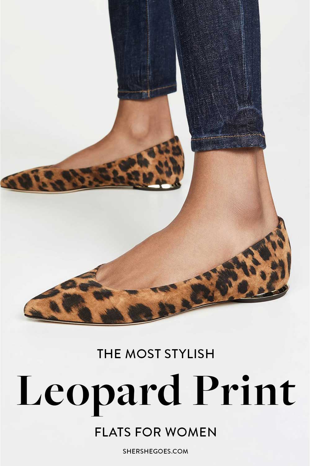 Leopard Skin Ballet Flats - Home Interior Design