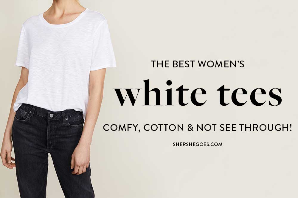 plain white t shirts for women